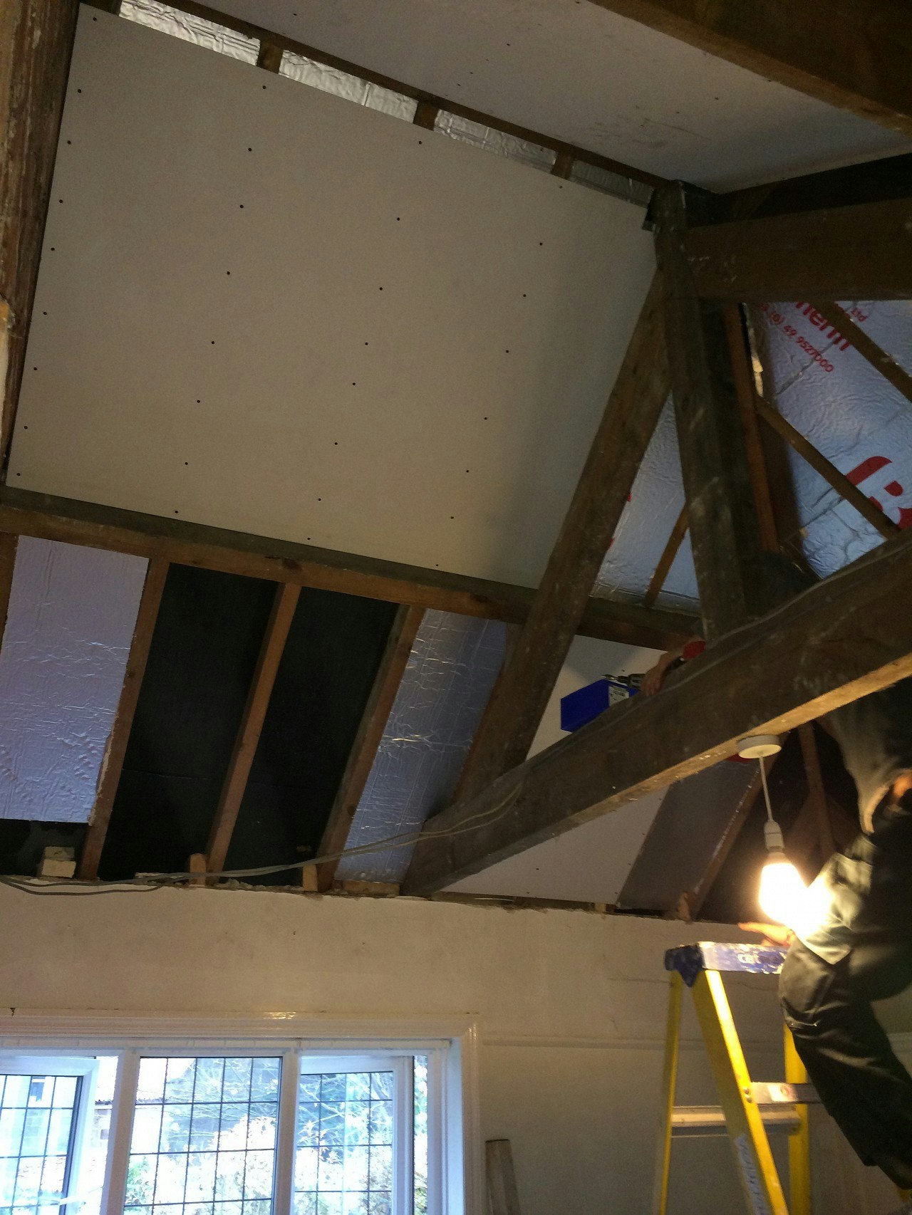 Barn Conversion Ceiling Renovation